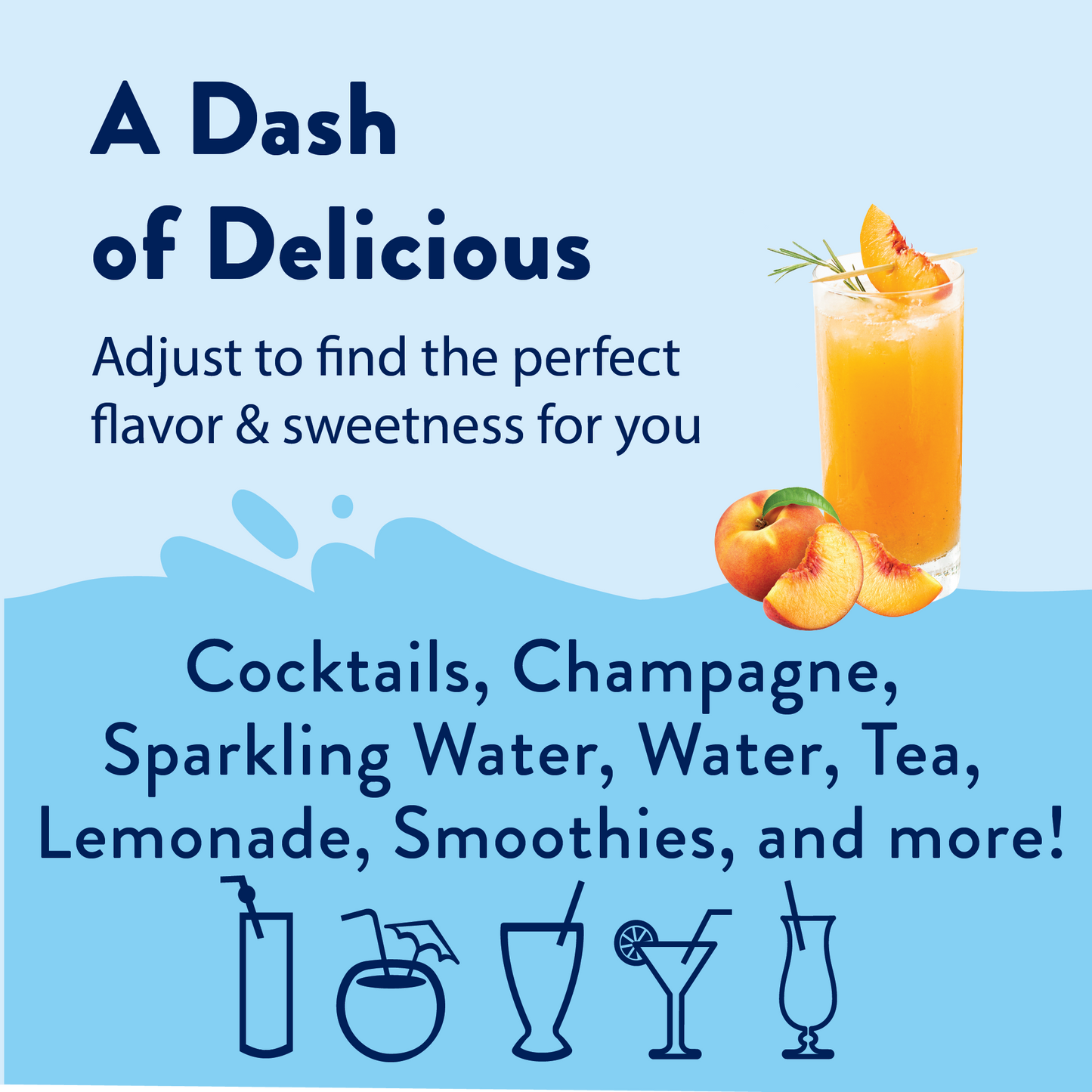 Jordan's Skinny Mixes - Sugar Free Peach Syrup