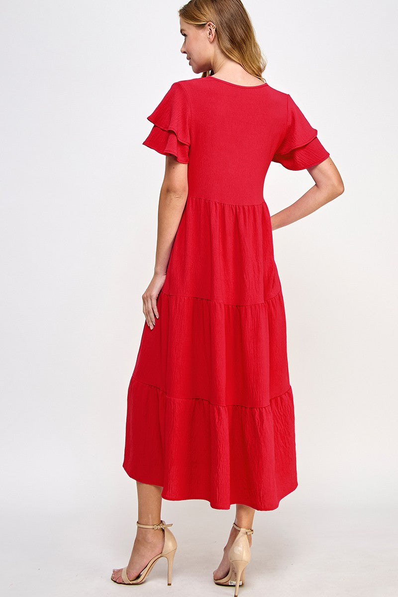 The Annabelle Ruby Midi Dress