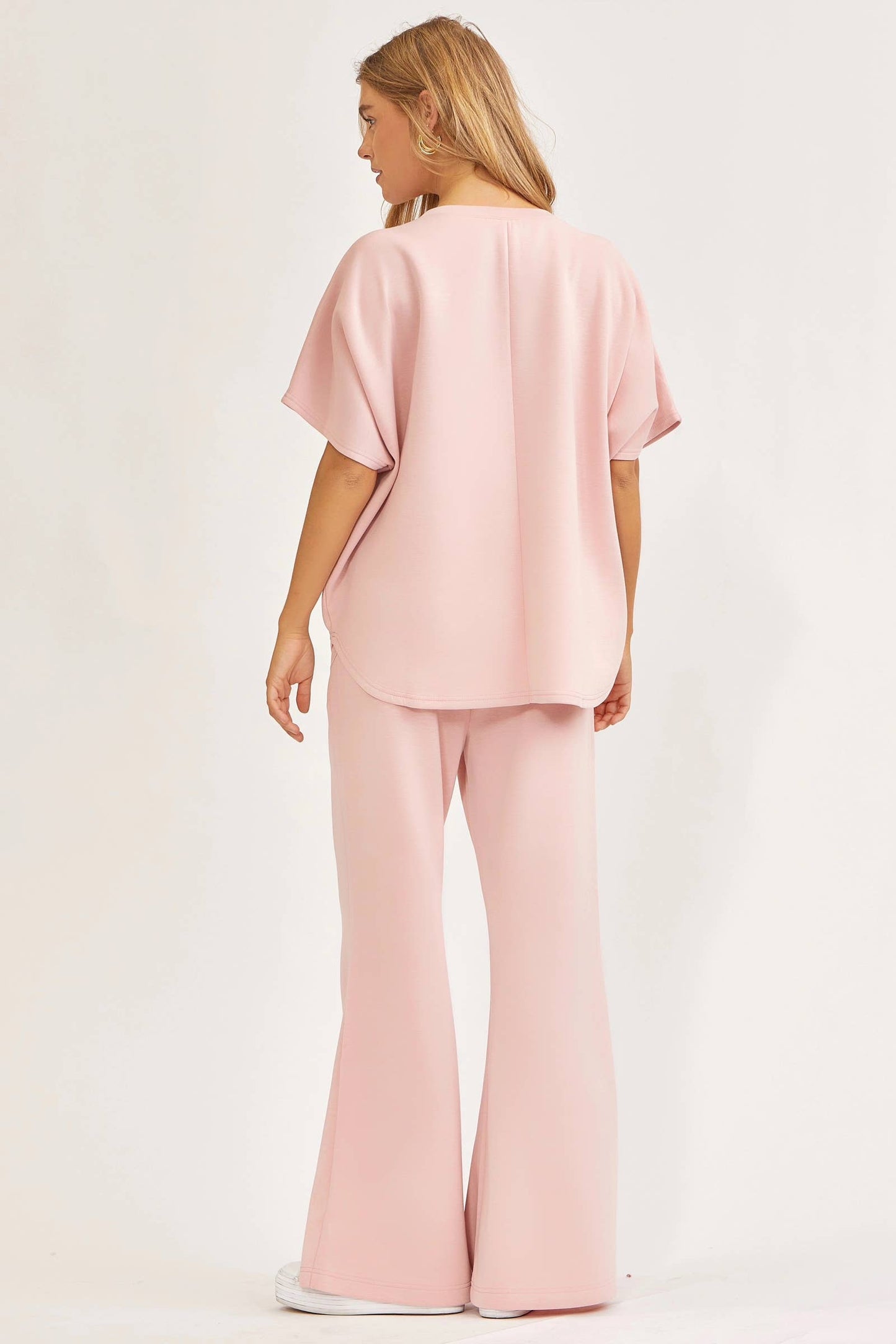 Poncho Top + Bell Bottom Modal Set