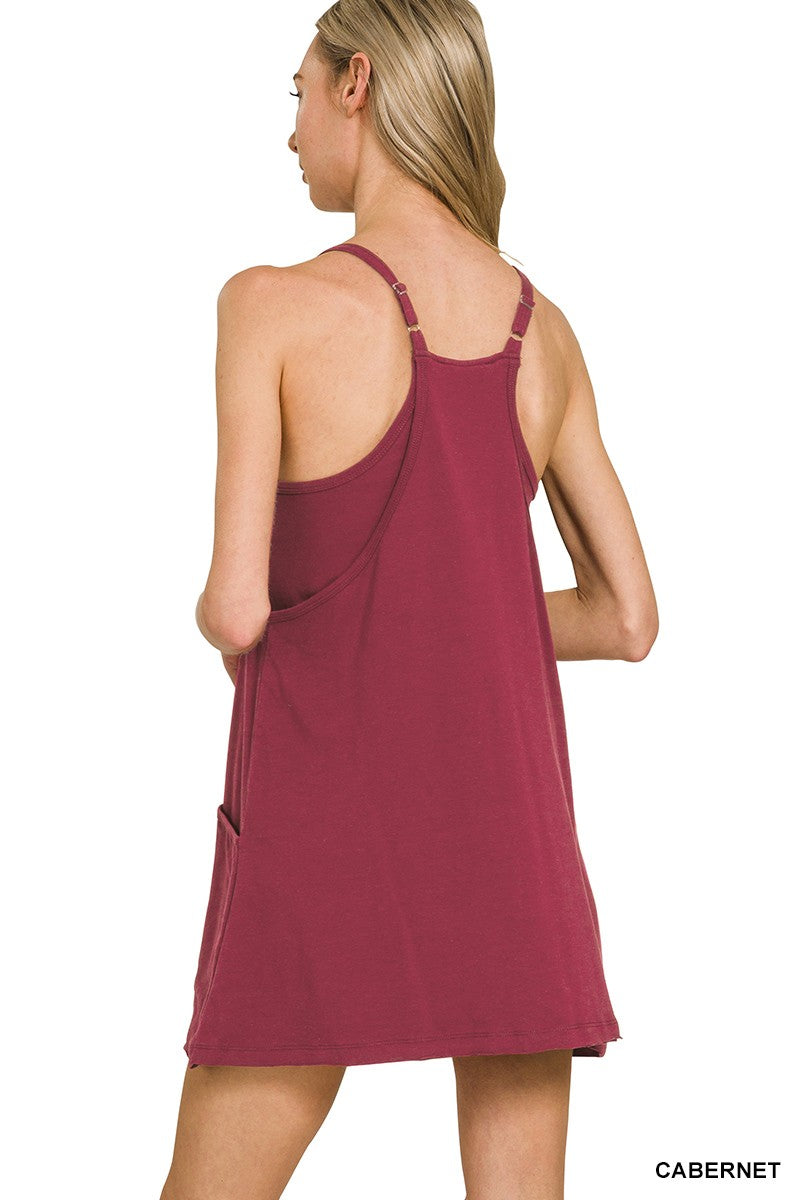 Mini Dress With Built-in Romper Liner