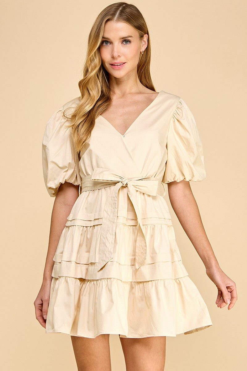 Perfect Fit & Flare Tiered Hem Dress