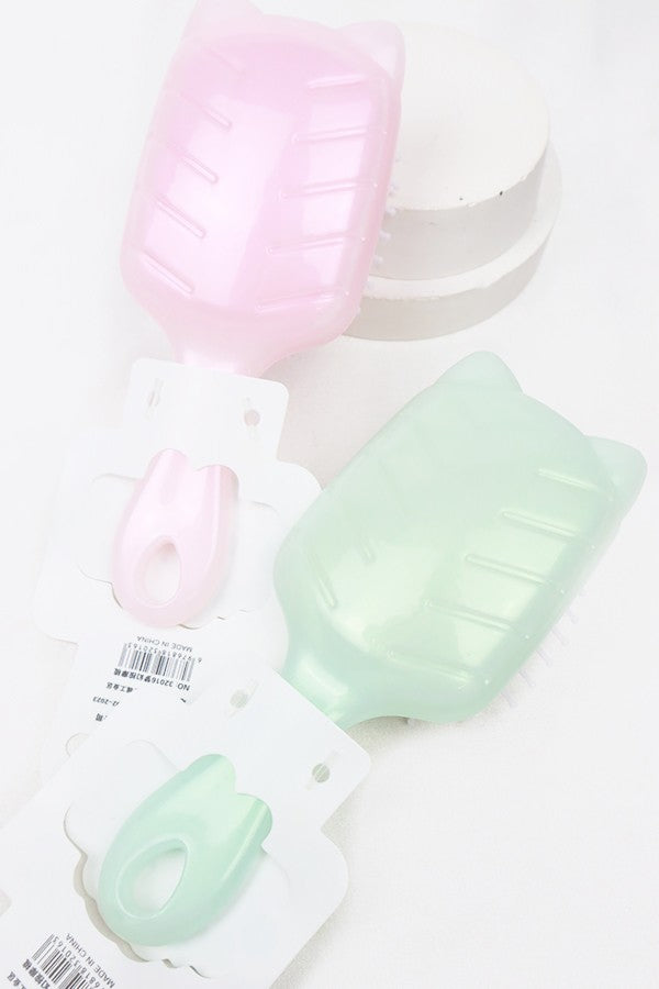 Square Shape Cat Shape Hair Brush
