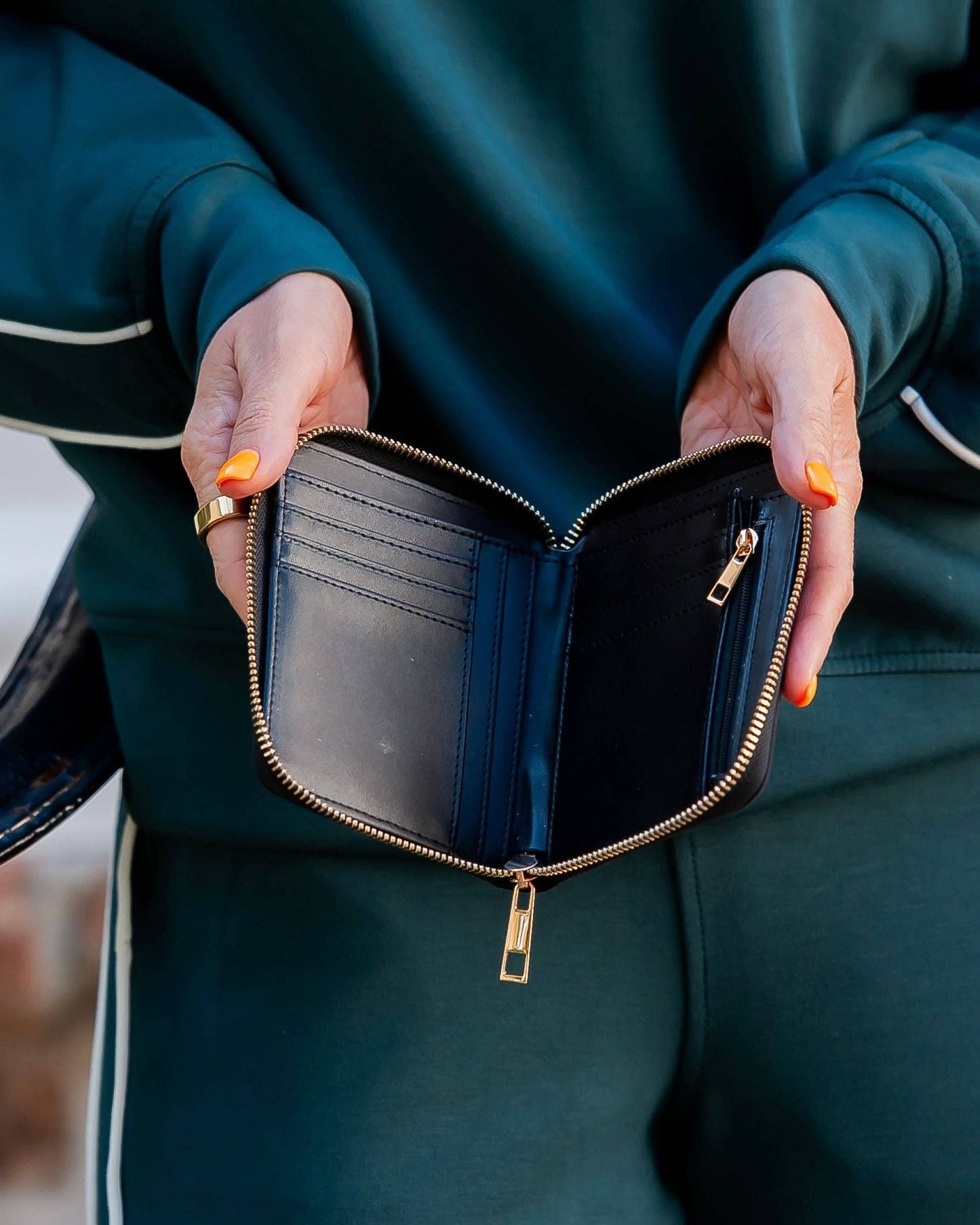 Caroline Hill - Blakely Wallet Black Nylon