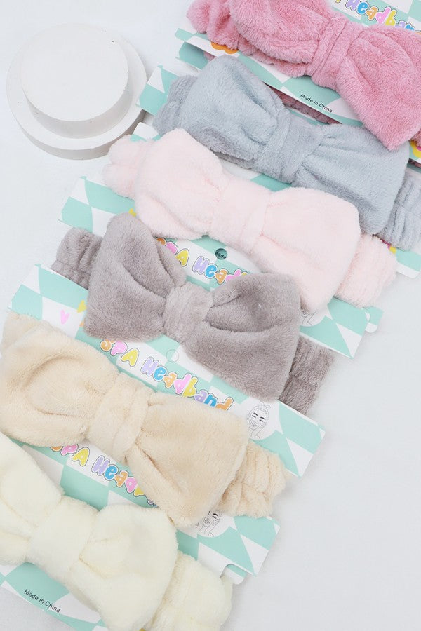 Plush Shower Headband