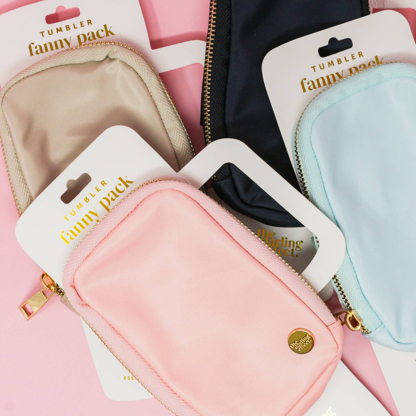 The Darling Effect - Tumbler Fanny Pack - Aqua