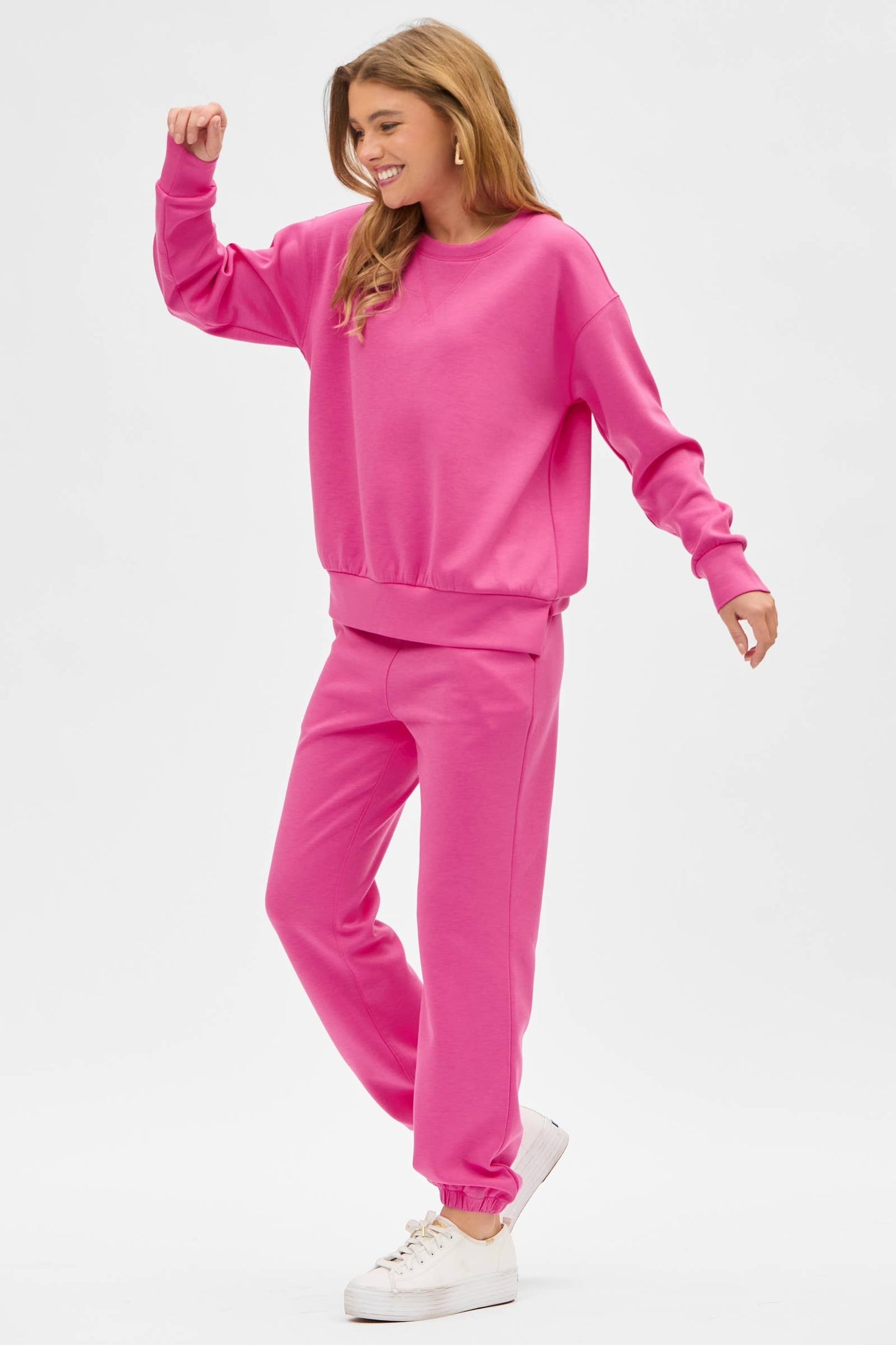 Crew Neck Pullover + Jogger Set TRVSET-MALIBU
