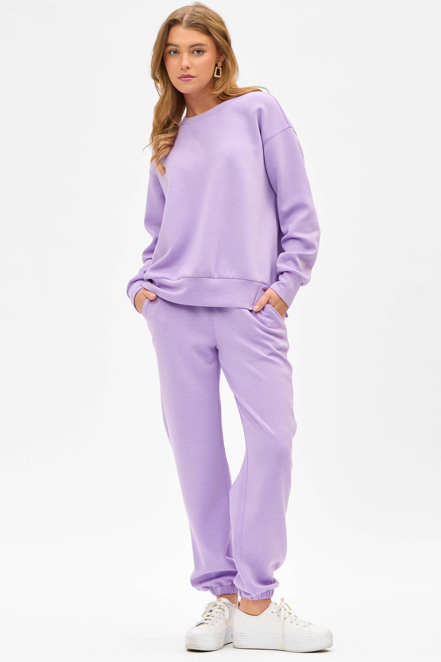 Crew Neck Pullover + Jogger Set TRVSET-MALIBU