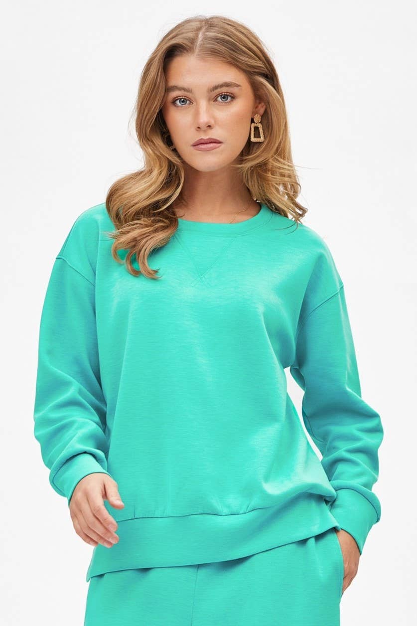 Crew Neck Pullover + Jogger Set TRVSET-MALIBU