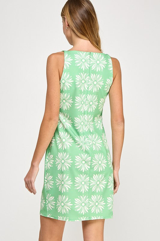 Classic Floral Vintage Style Dress