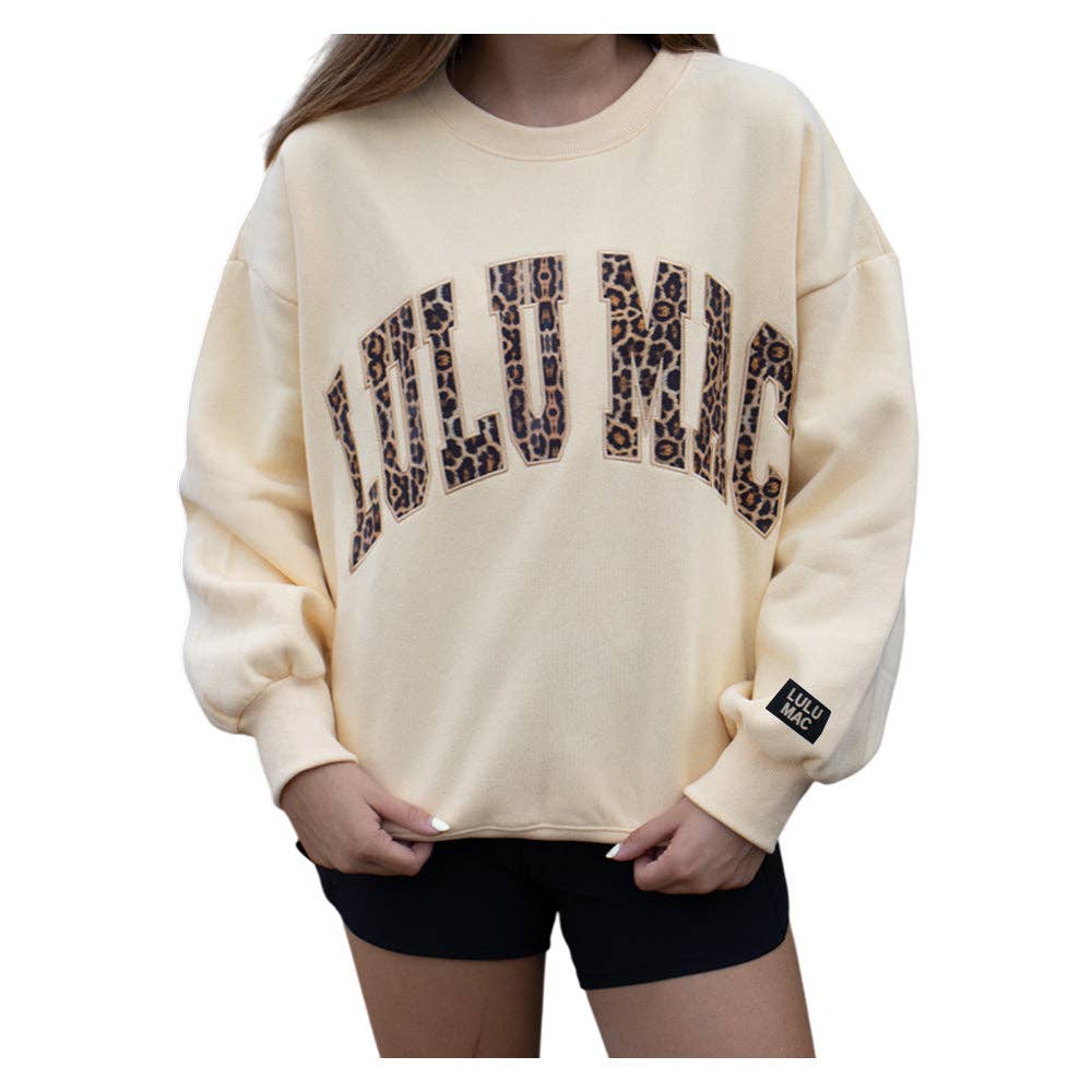 LULU MAC LEOPARD-BUTTER