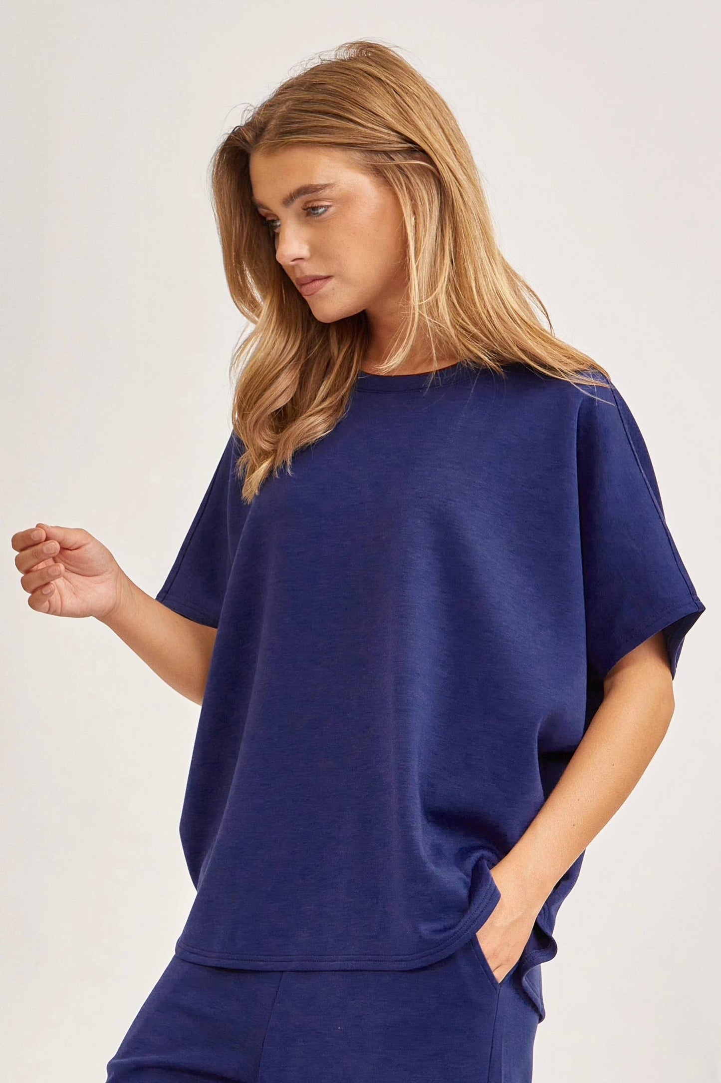 Poncho Top + Bell Bottom Modal Set