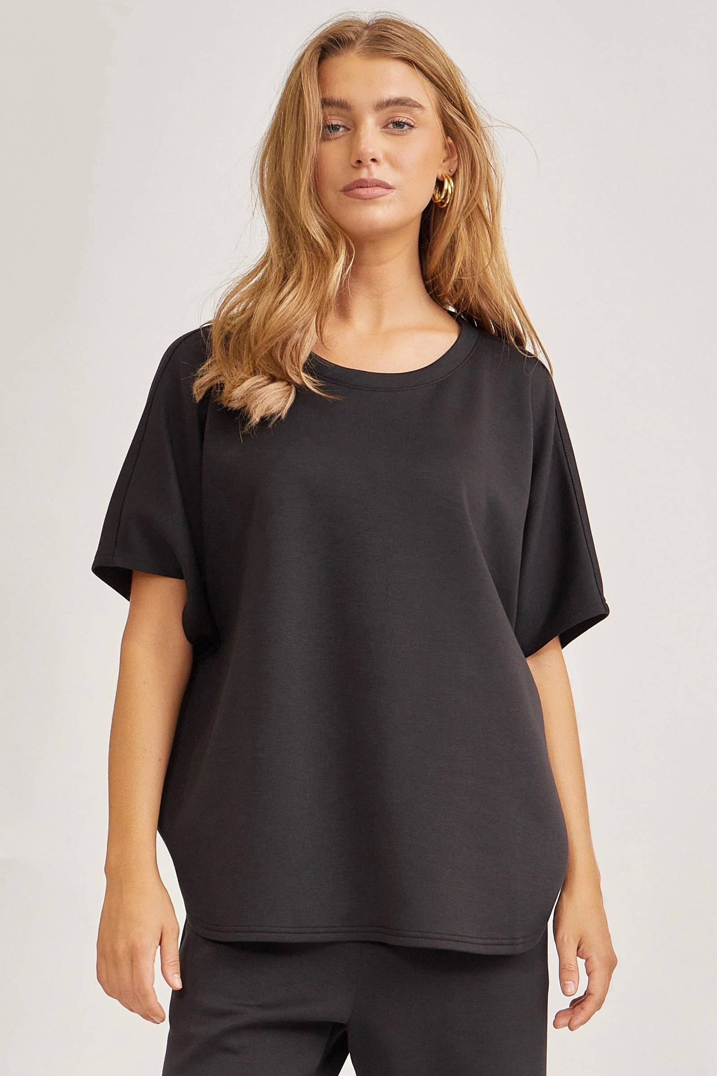 Poncho Top + Bell Bottom Modal Set