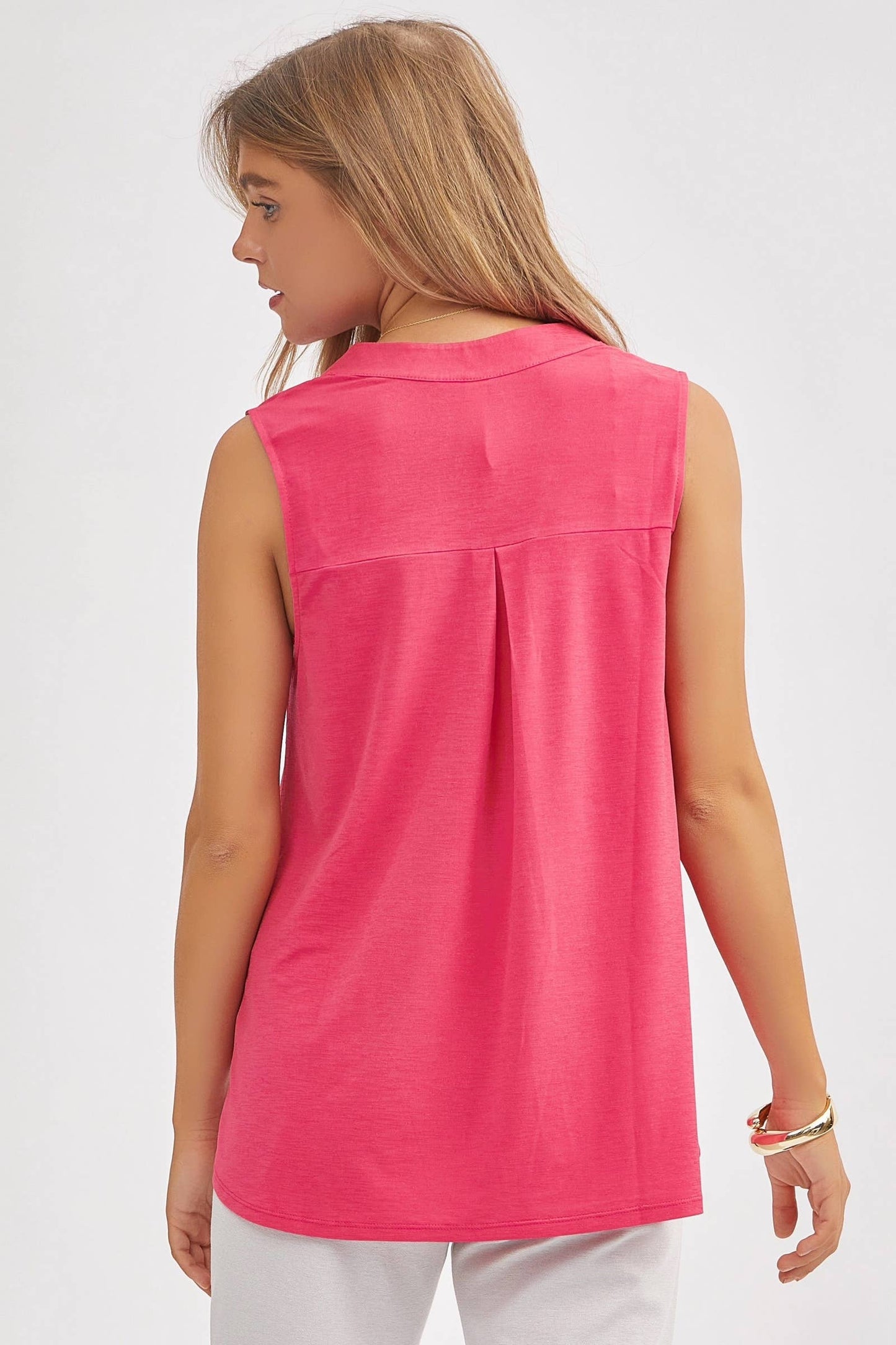 Dear Scarlett - Solid Lizzy A-Line Tank Top