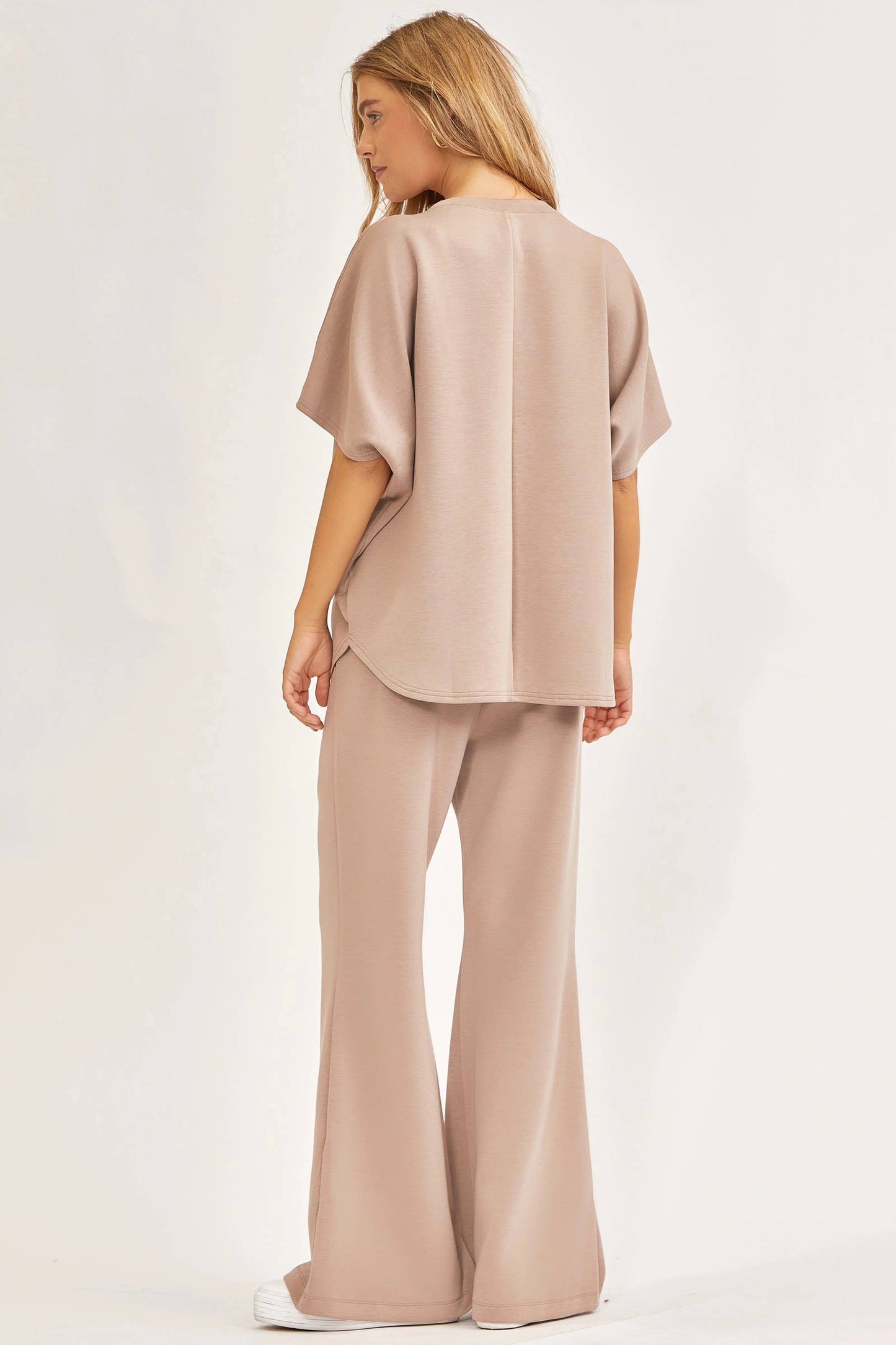 Poncho Top + Bell Bottom Modal Set