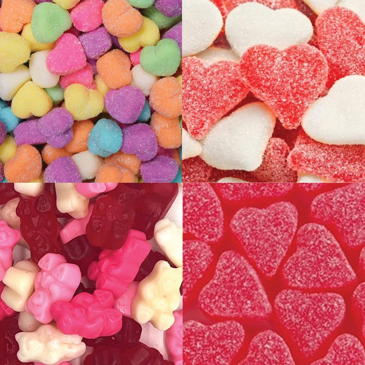 Valentine Candy Regular Treat Bags Asst #1