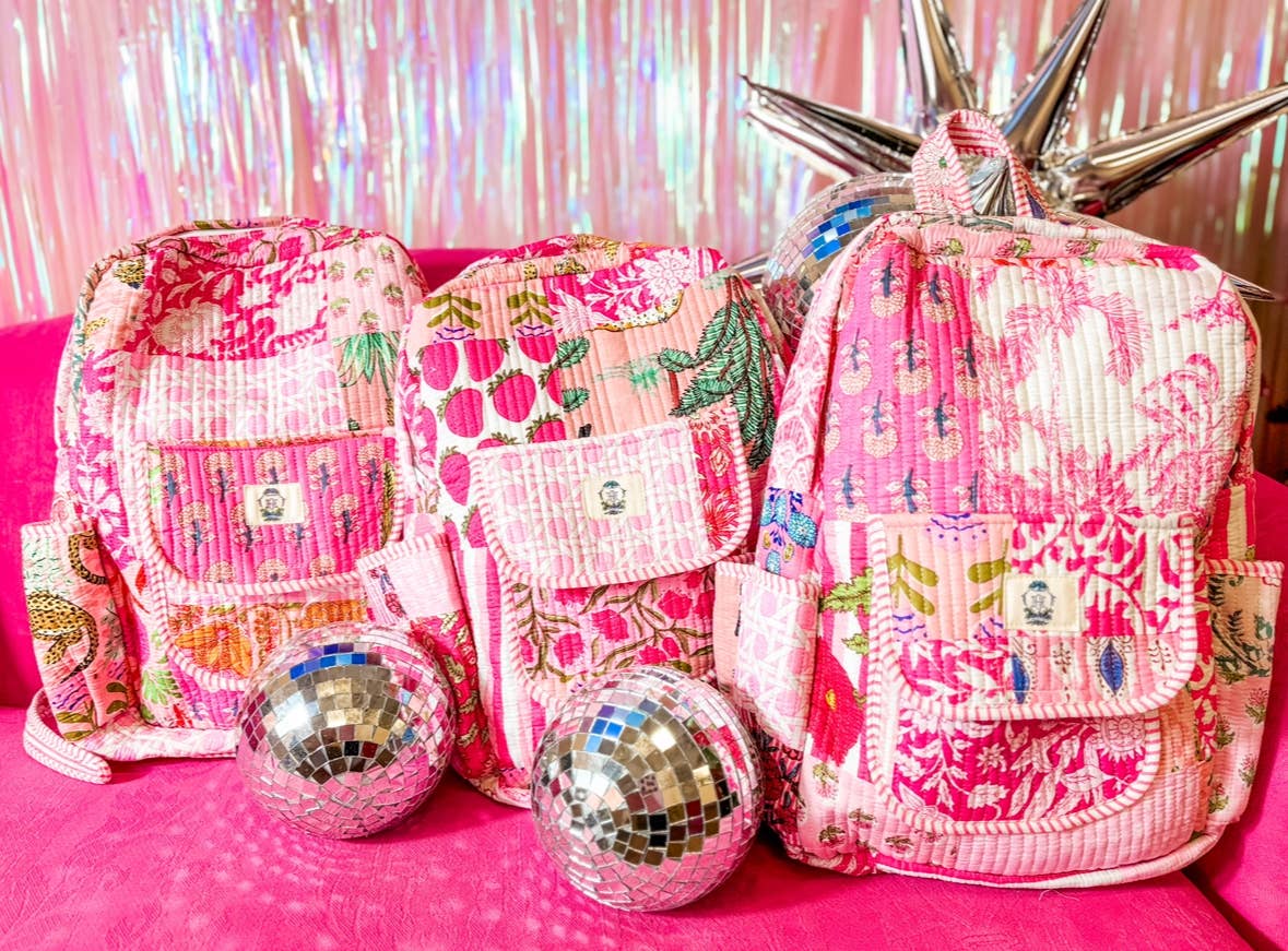 Pink City | Regular Quilted Tote Bag