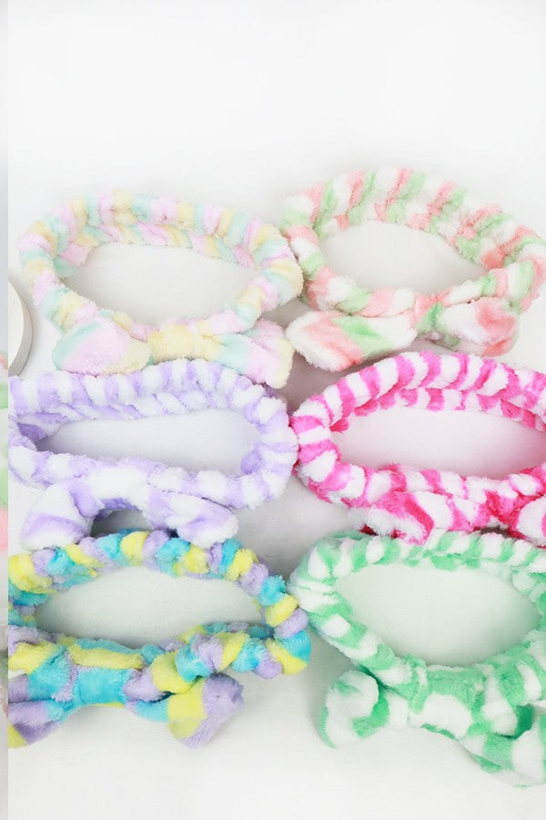 Stripe Pattern Shower Headband