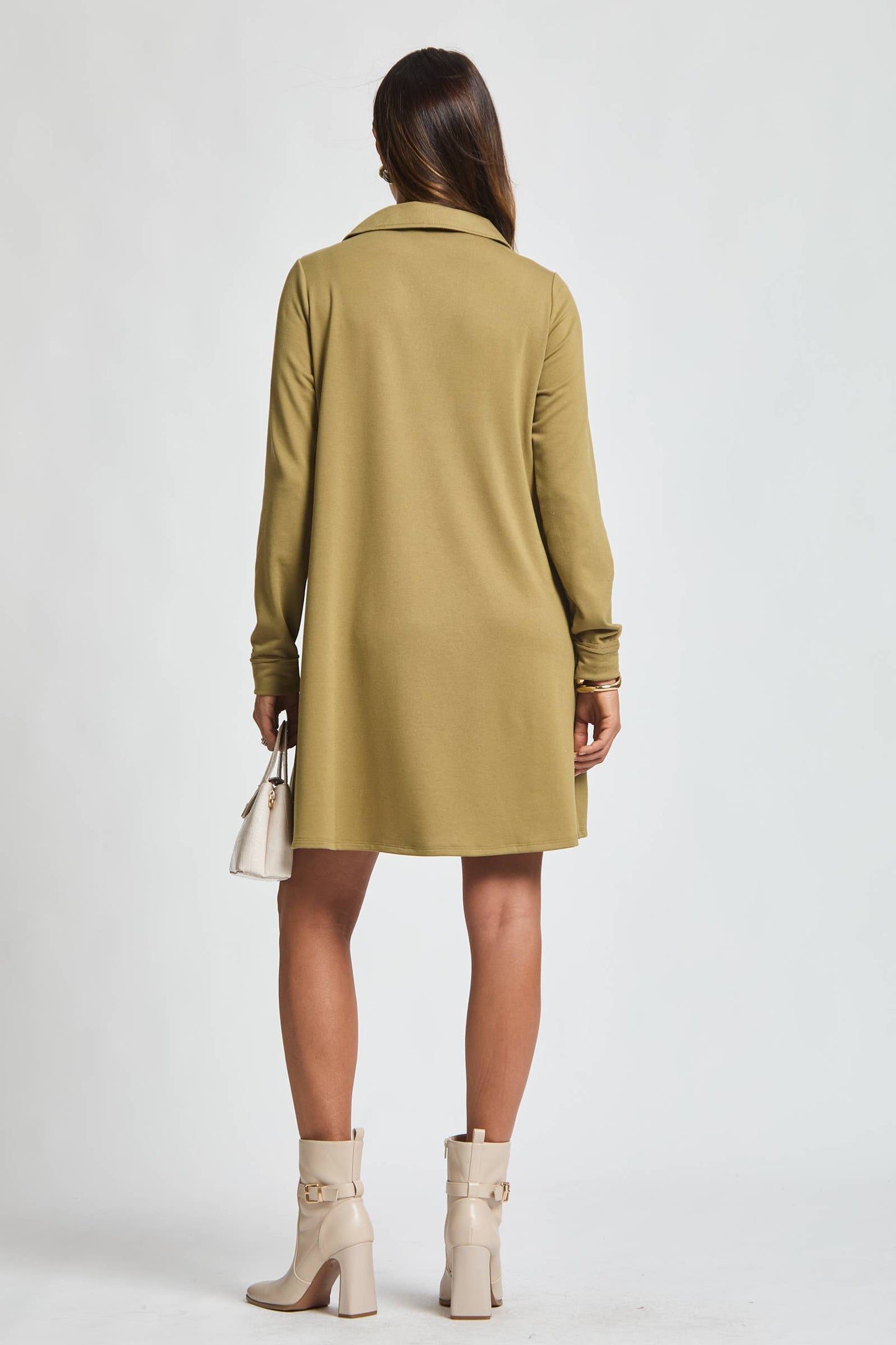 Dear Scarlett - French Terry A Line Dress