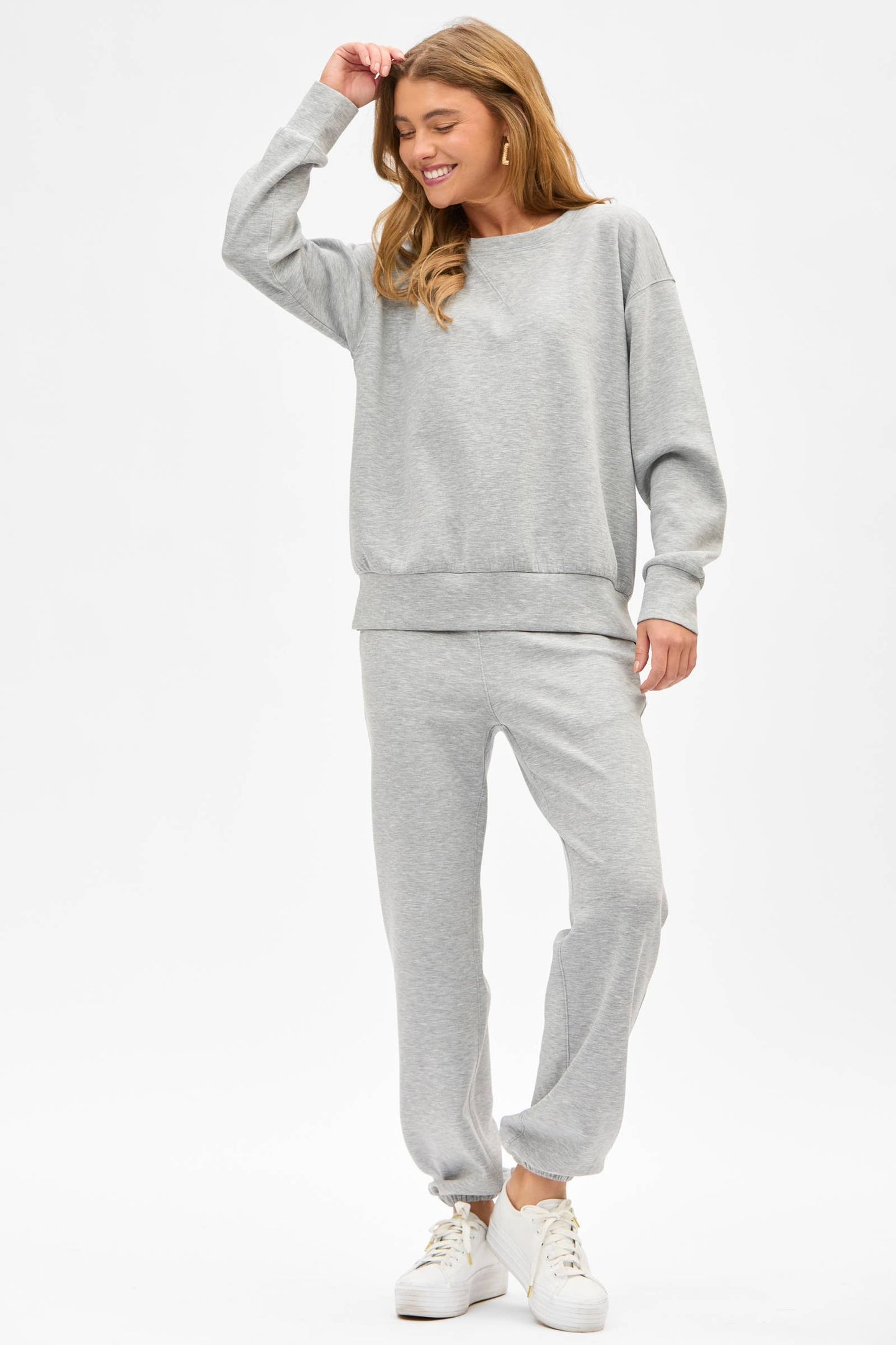 Crew Neck Pullover + Jogger Set TRVSET-MALIBU
