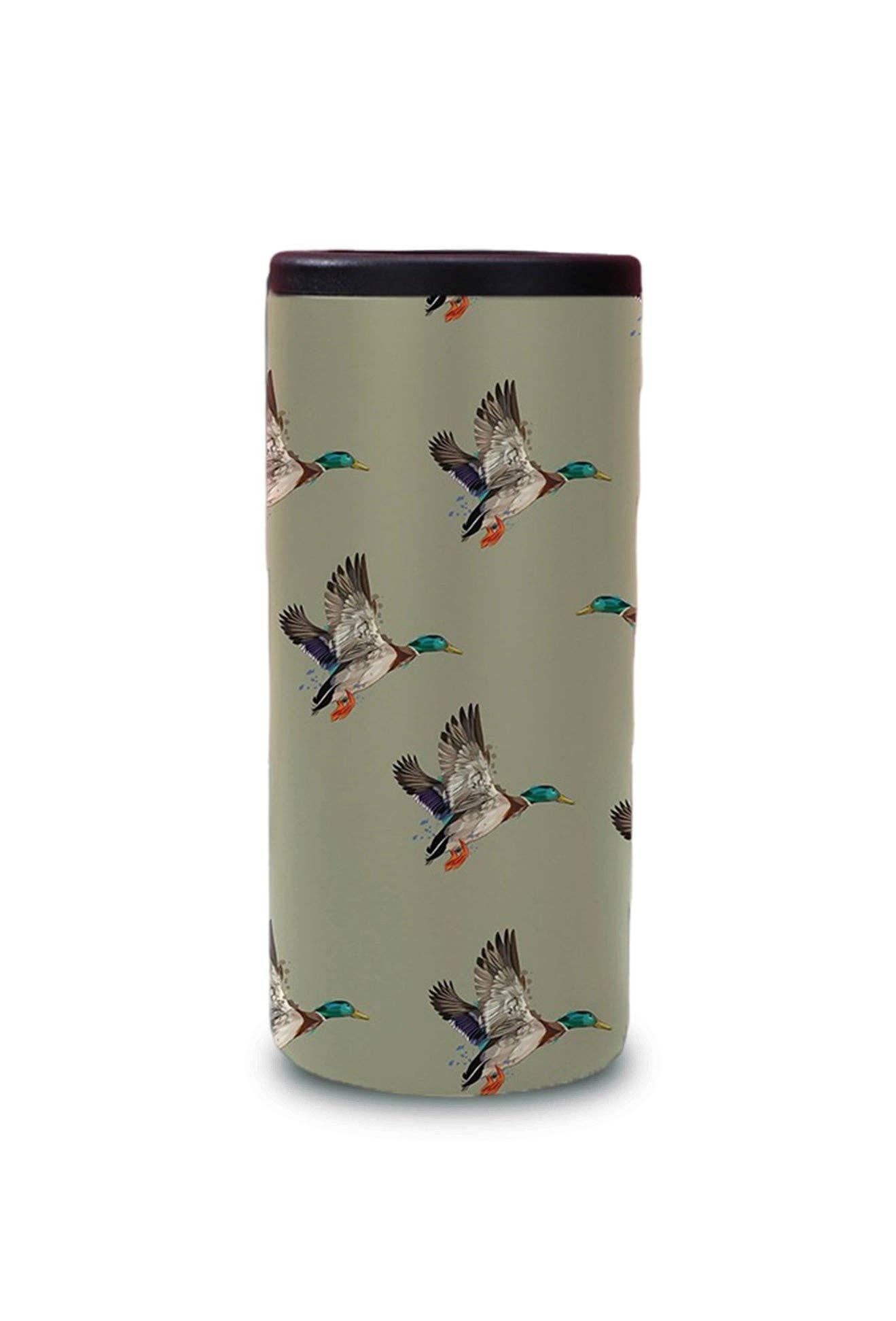 CrawfordHill-Hard Cooling Can in Green Duck