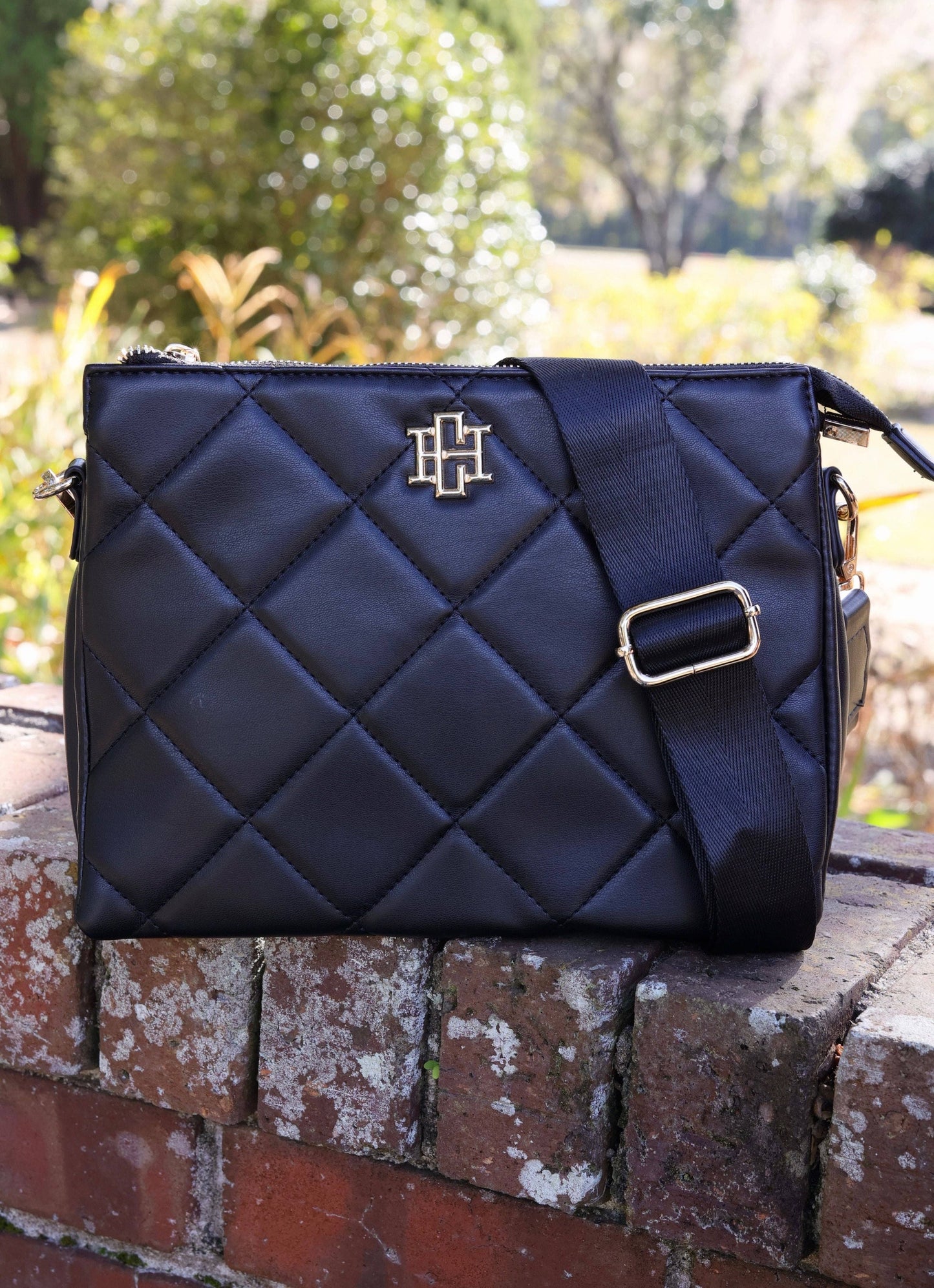 Ariana Crossbody BLACK QUILTED LD