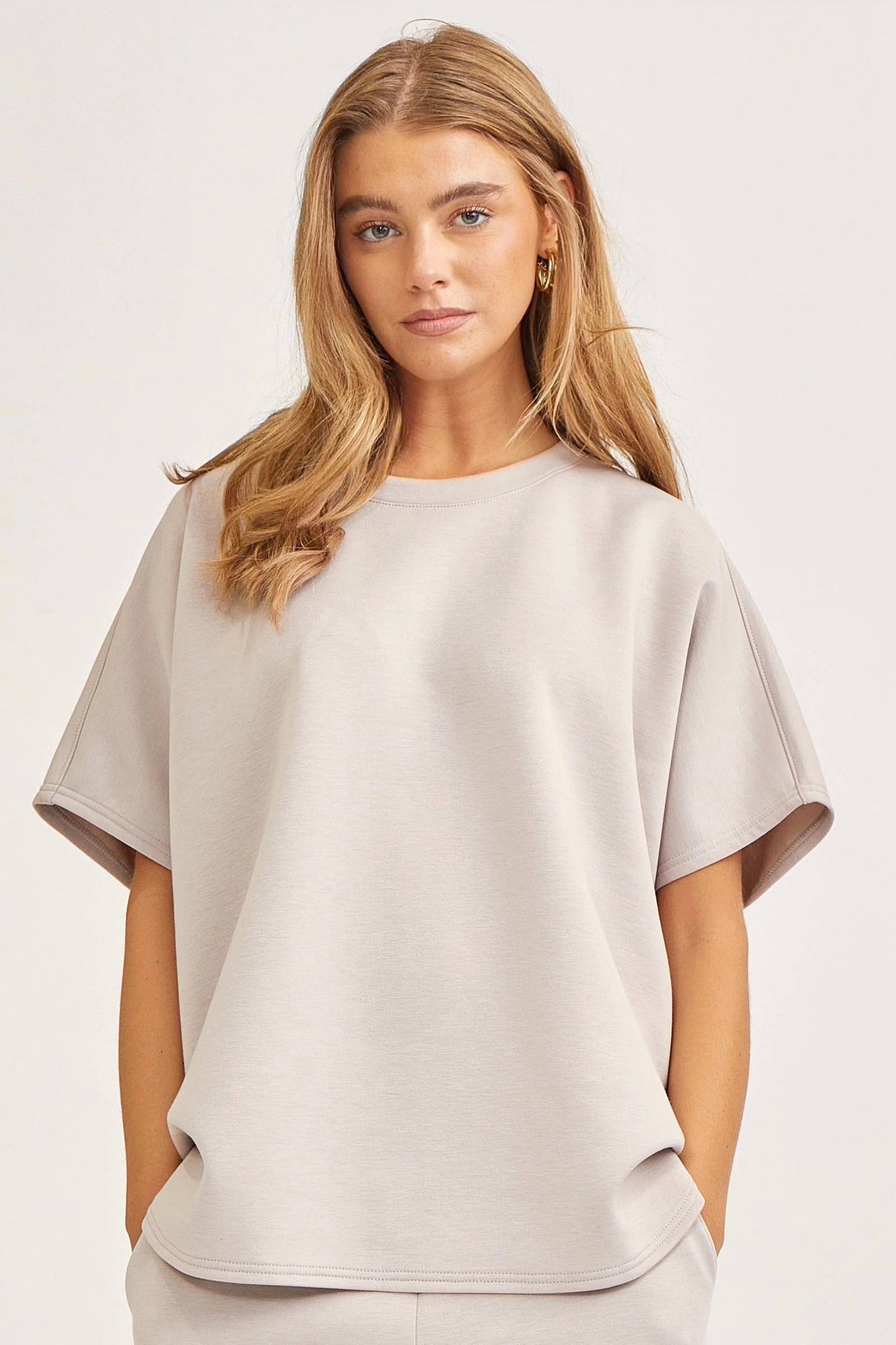 Poncho Top + Bell Bottom Modal Set