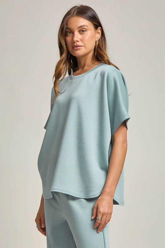 Dear Scarlett - Poncho Top + Bell Bottom Modal Set