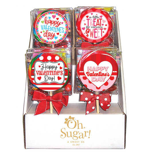 Valentine Mix Up Pops with Display Box