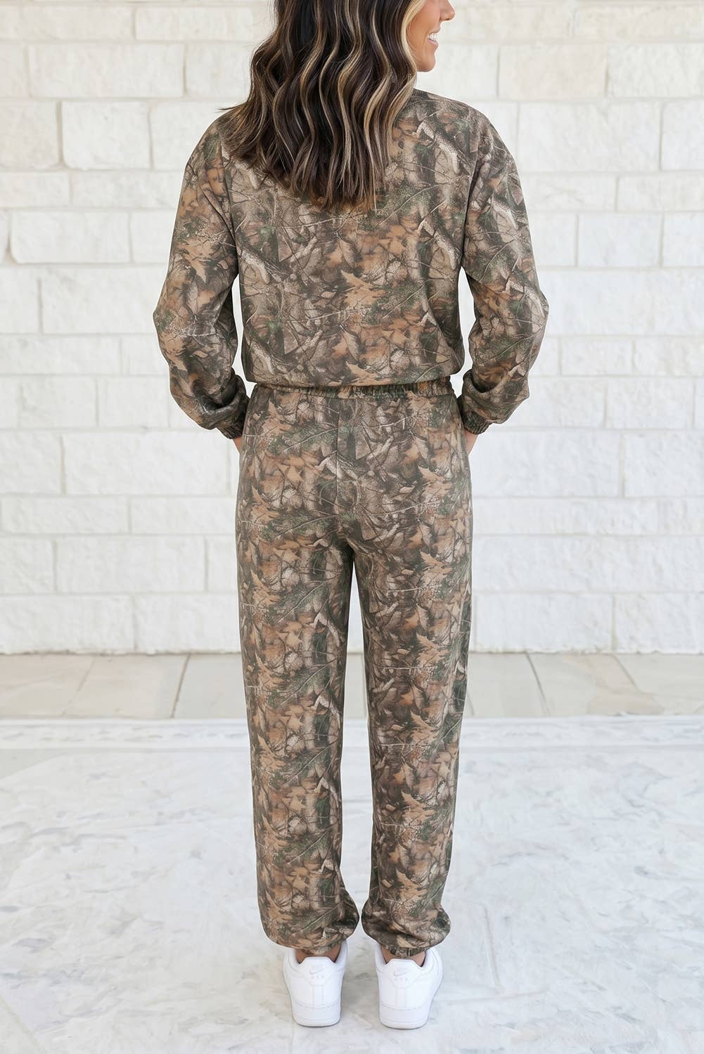 Comfy Camo Two Piece Set