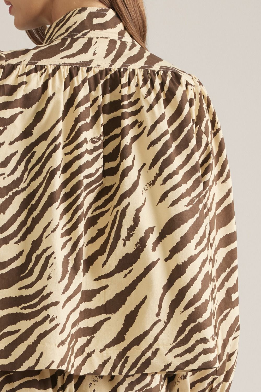 Zebra Print Jacket