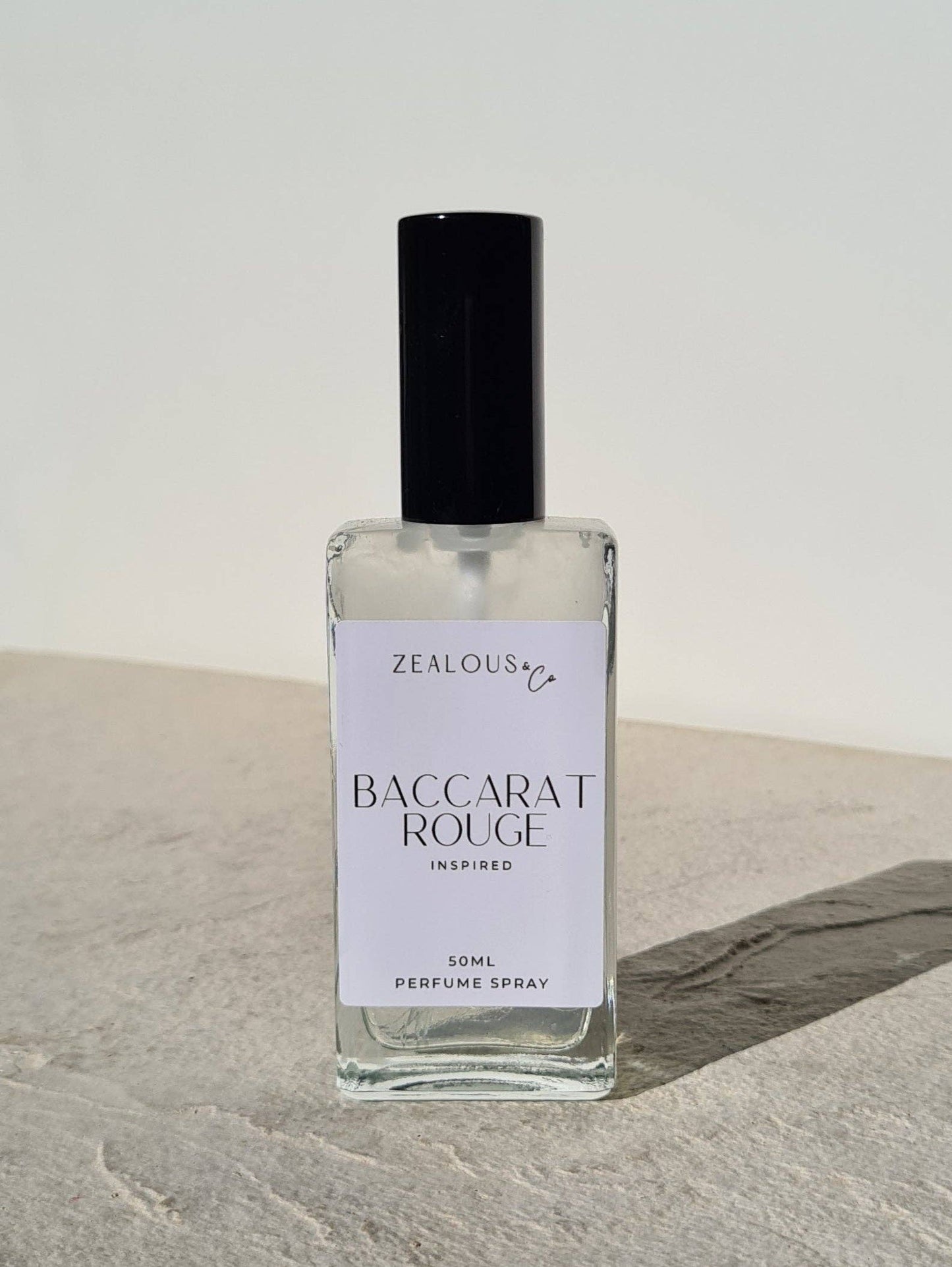 Zealous & Co - Baccarat Rouge Inspired Perfume Spray 50ml