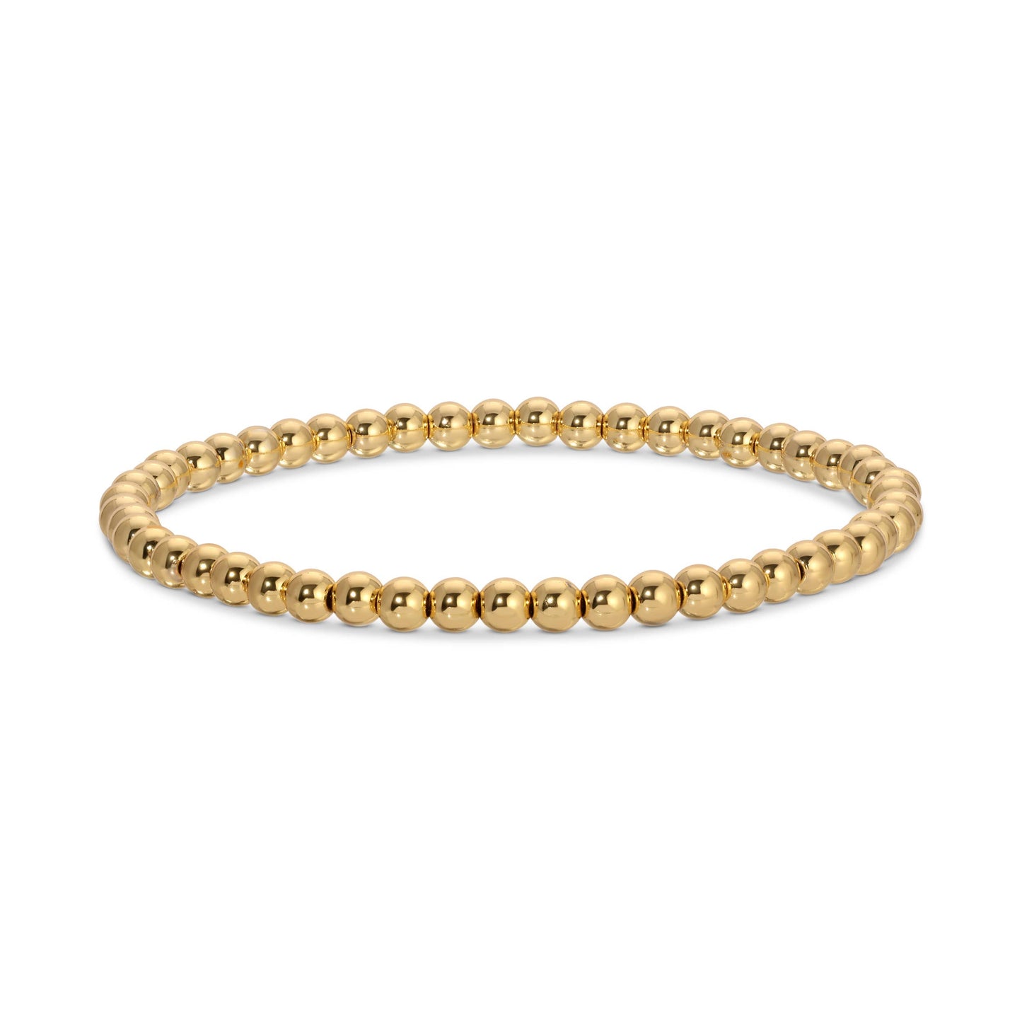 Splendid Iris - 4mm Bead Stretch Bracelet