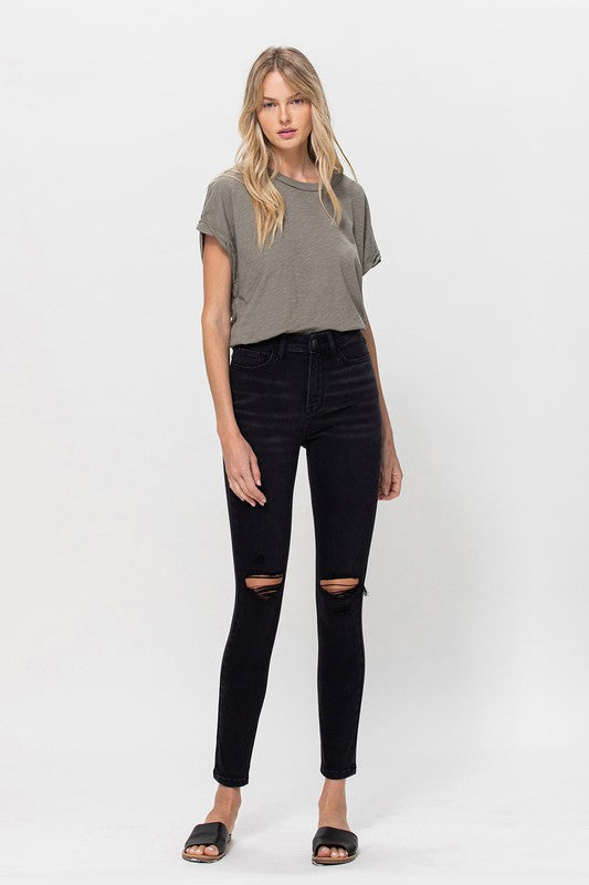 Super Soft High Rise Skinny-Drop Ship