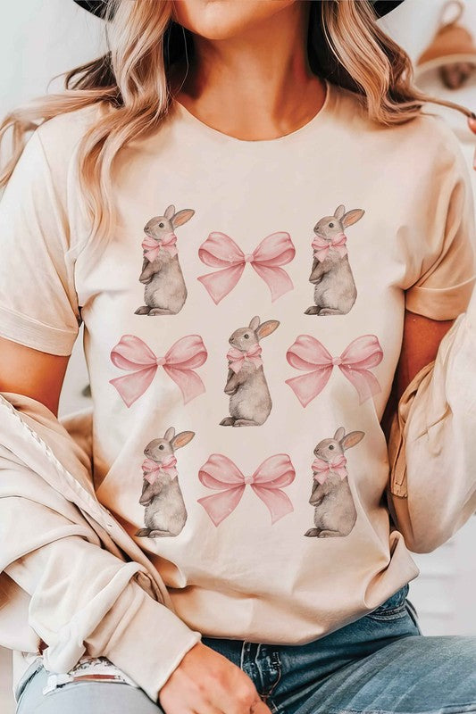 COQUETTE BUNNY Graphic T-Shirt