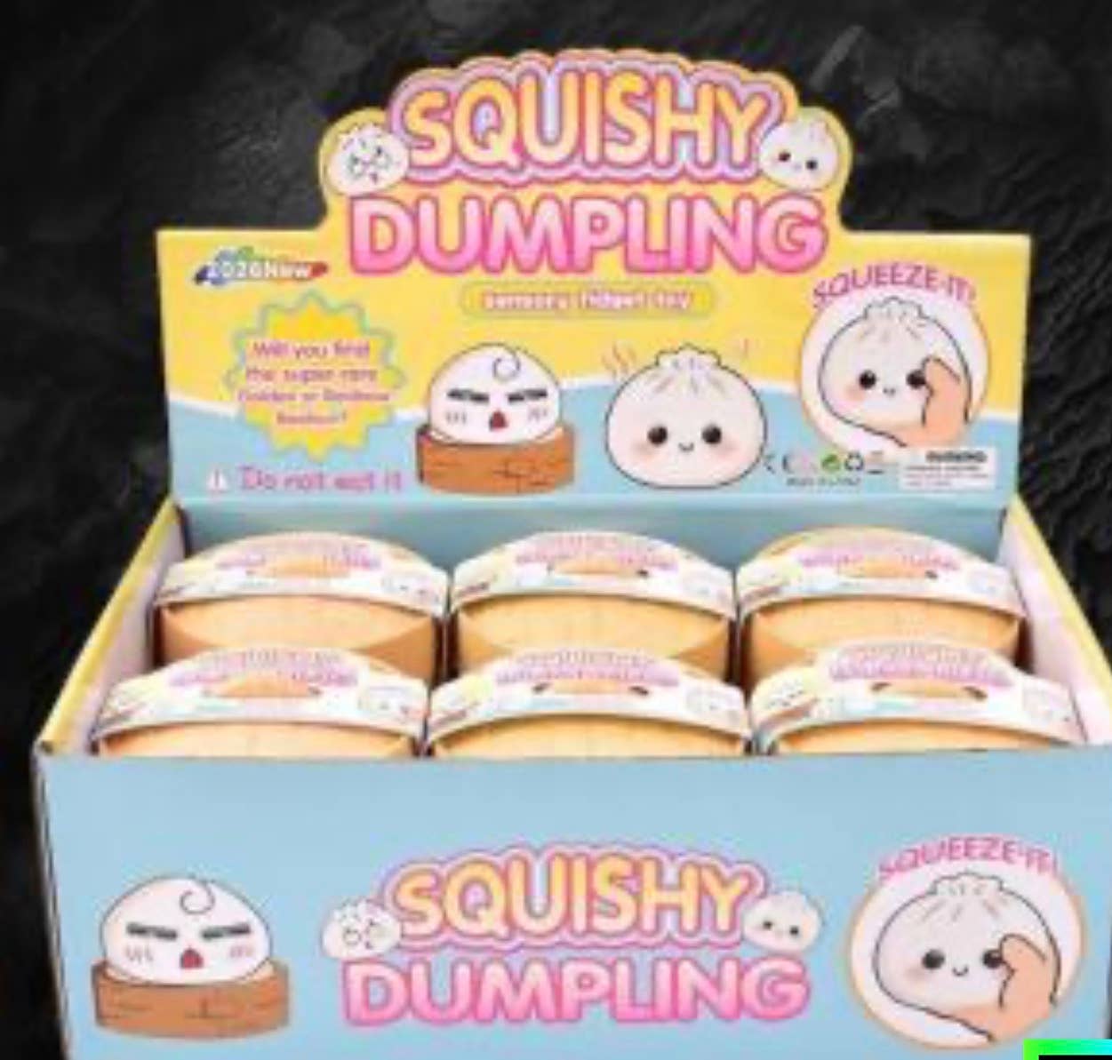 The Viral Dumpling Squishy- Glitter Edition