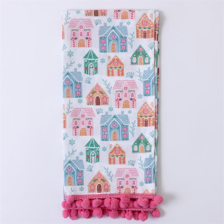 Tea Towel Gingerbread Print