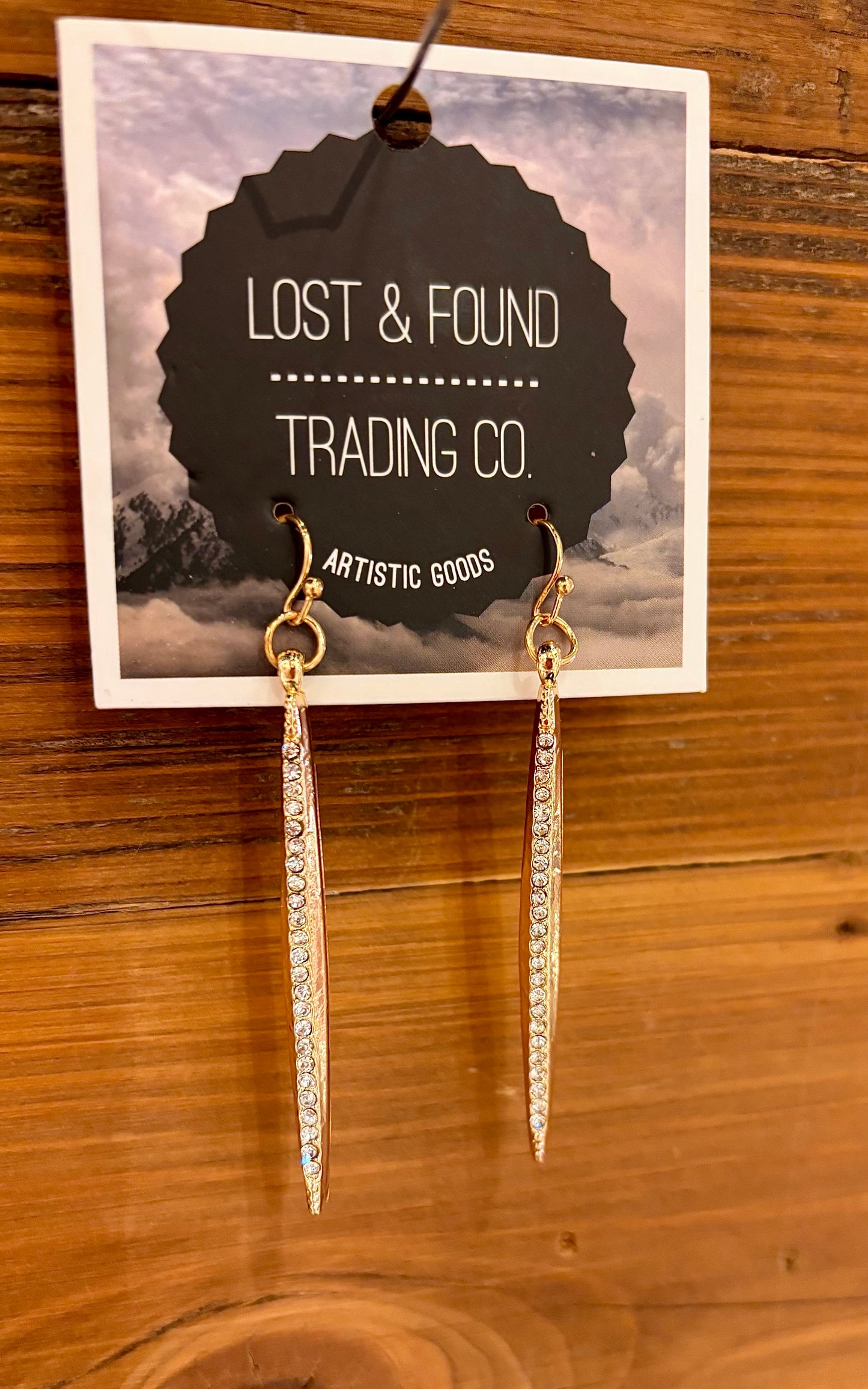 Gold Dangle earrings