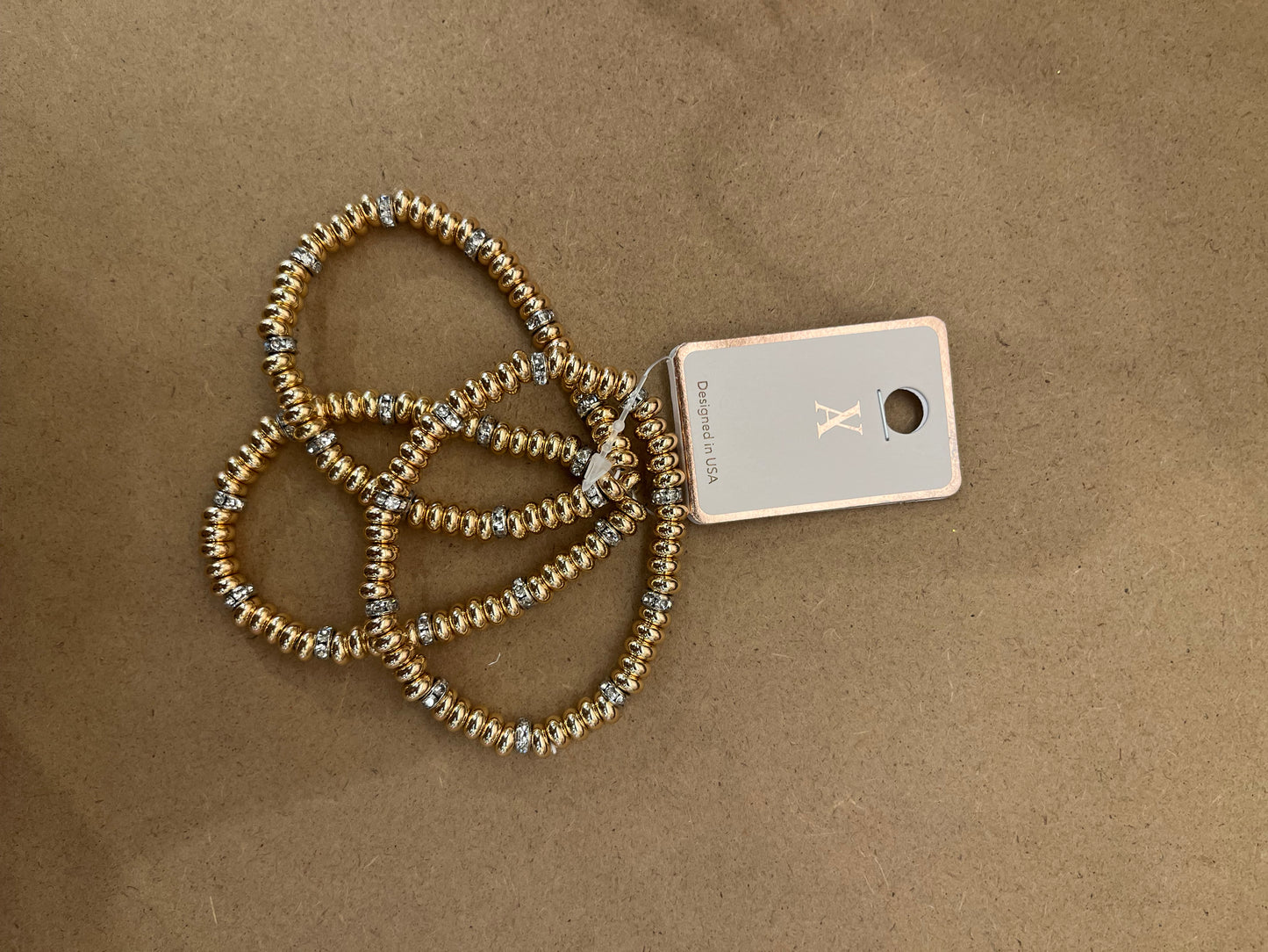 Gold beaded Braclet
