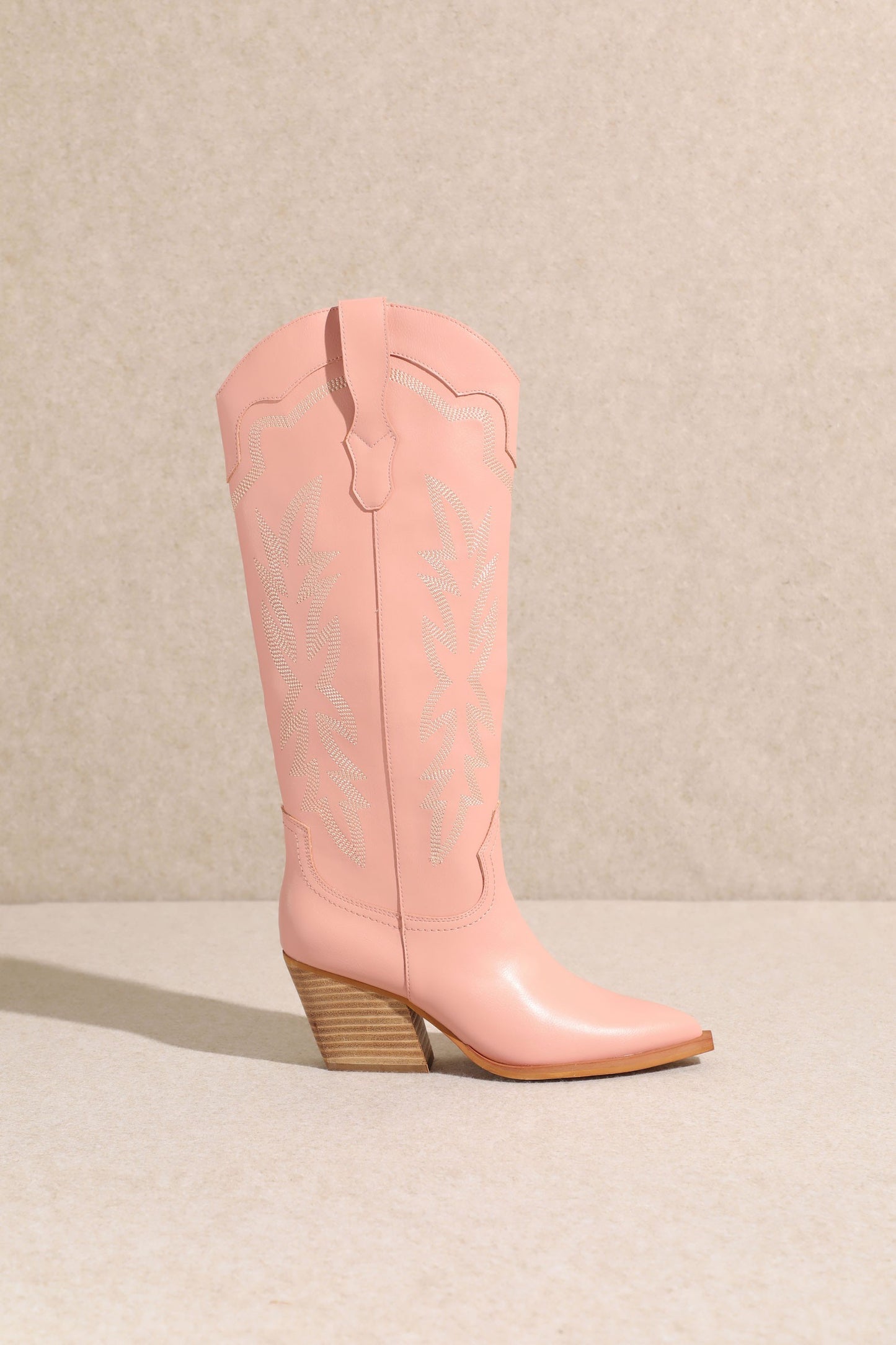 Pink Tall Boots