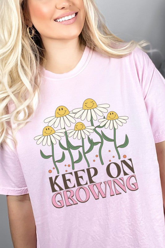 Keep on Growing Comfort Colors Graphic Tee