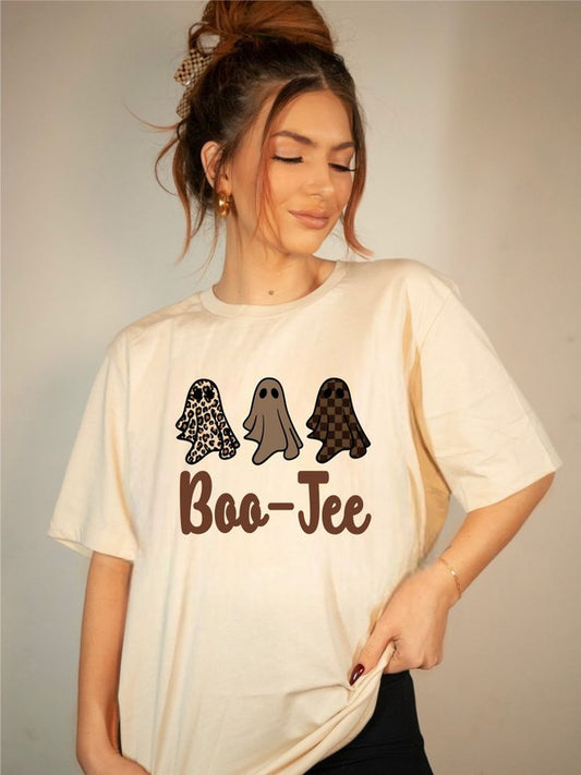 Boo-Jee Crewneck Tee-Drop Ship