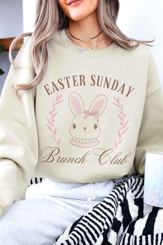 EASTER SUNDAY BRUNCH CLUB Graphic Sweatshirt