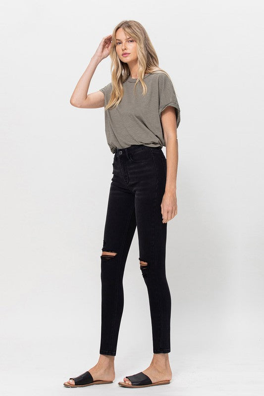 Super Soft High Rise Skinny-Drop Ship