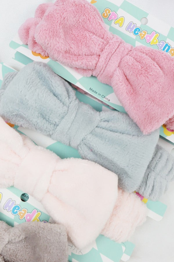 Plush Shower Headband