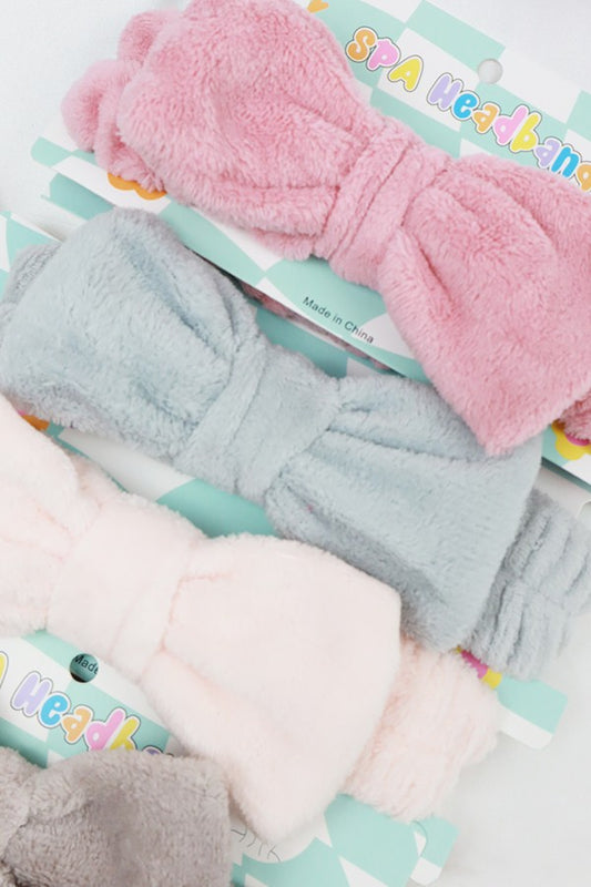 Plush Shower Headband