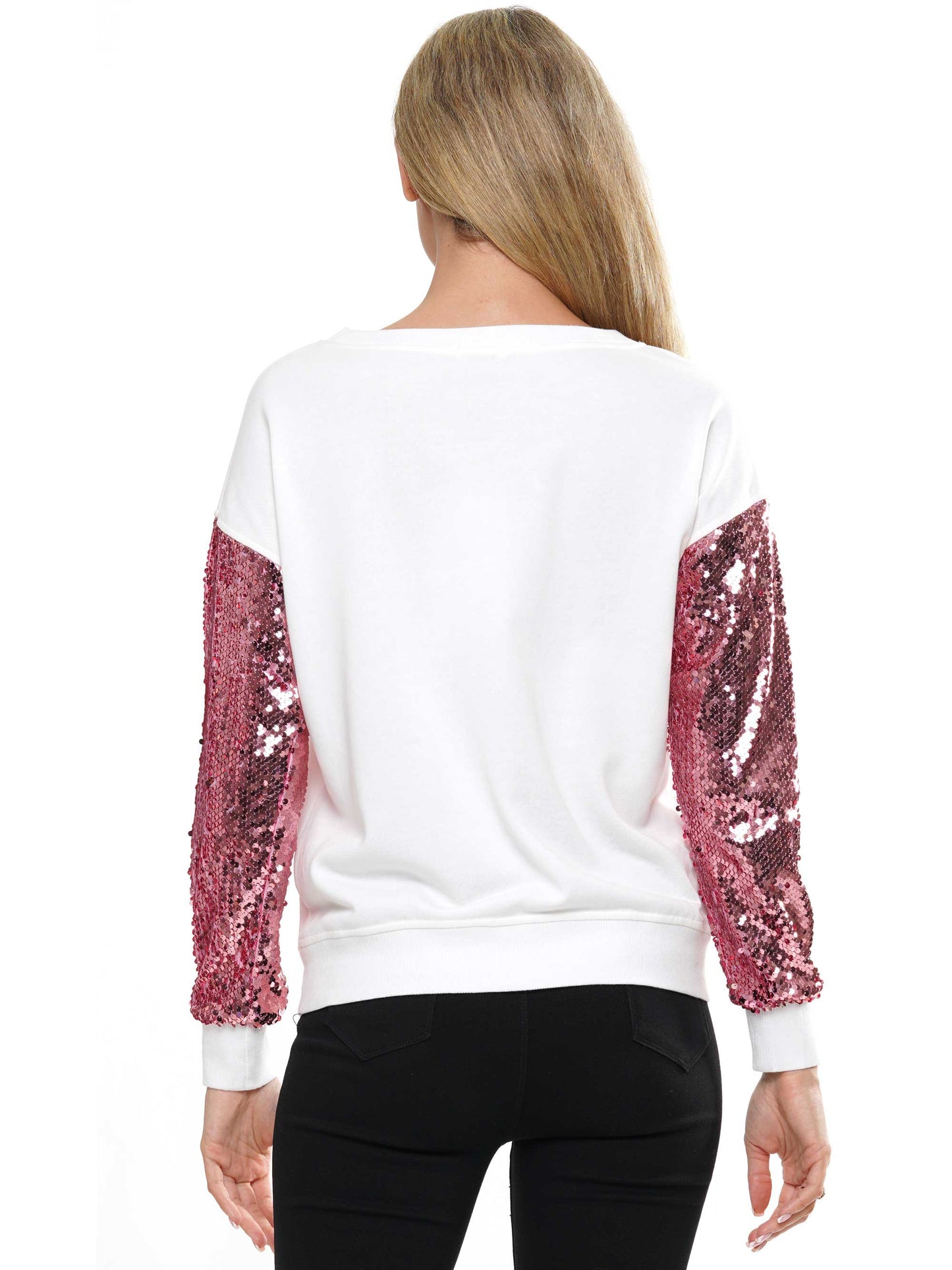 Nutcracker Sequin Sleeve Top