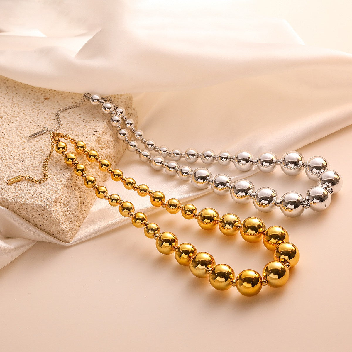 Tarnish free gold plated necklace