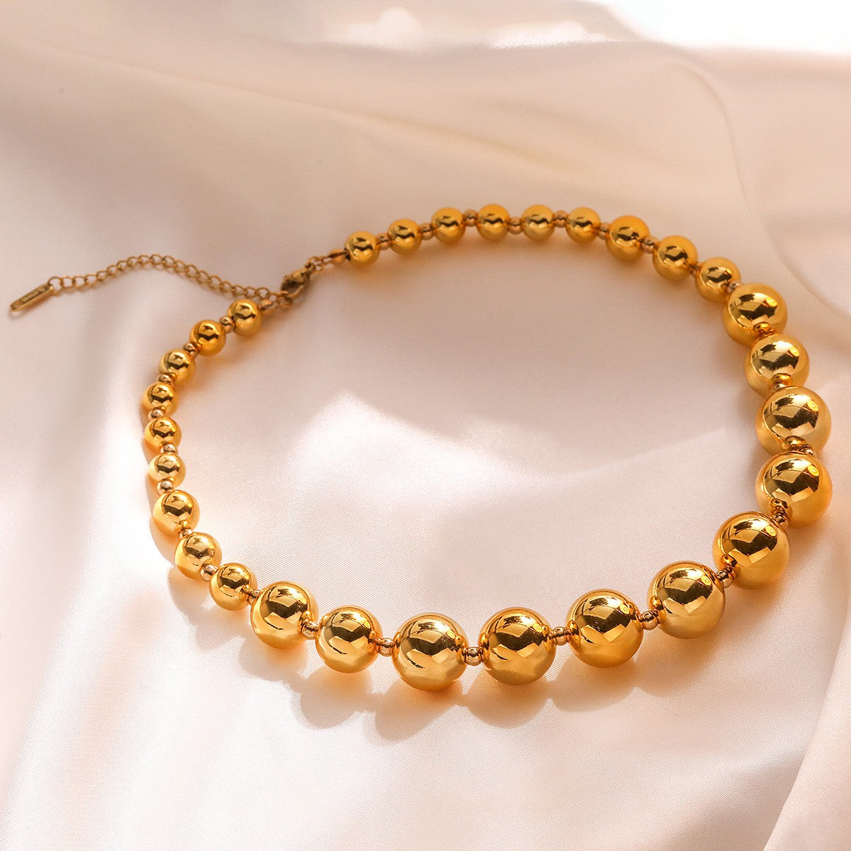 Tarnish free gold plated necklace