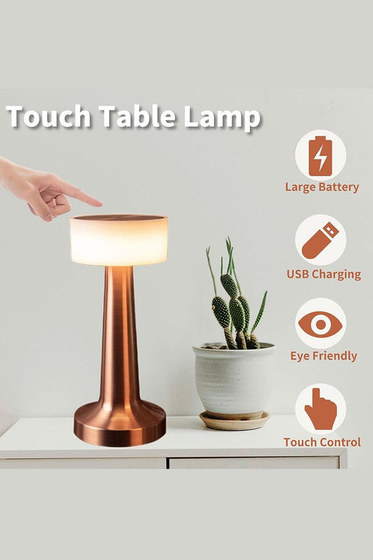 Retro Cordless Touch Control Led Night Lamp