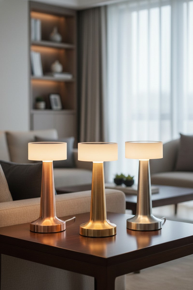 Retro Cordless Touch Control Led Night Lamp